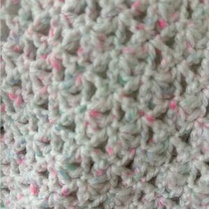 Beautiful handmade baby blanket